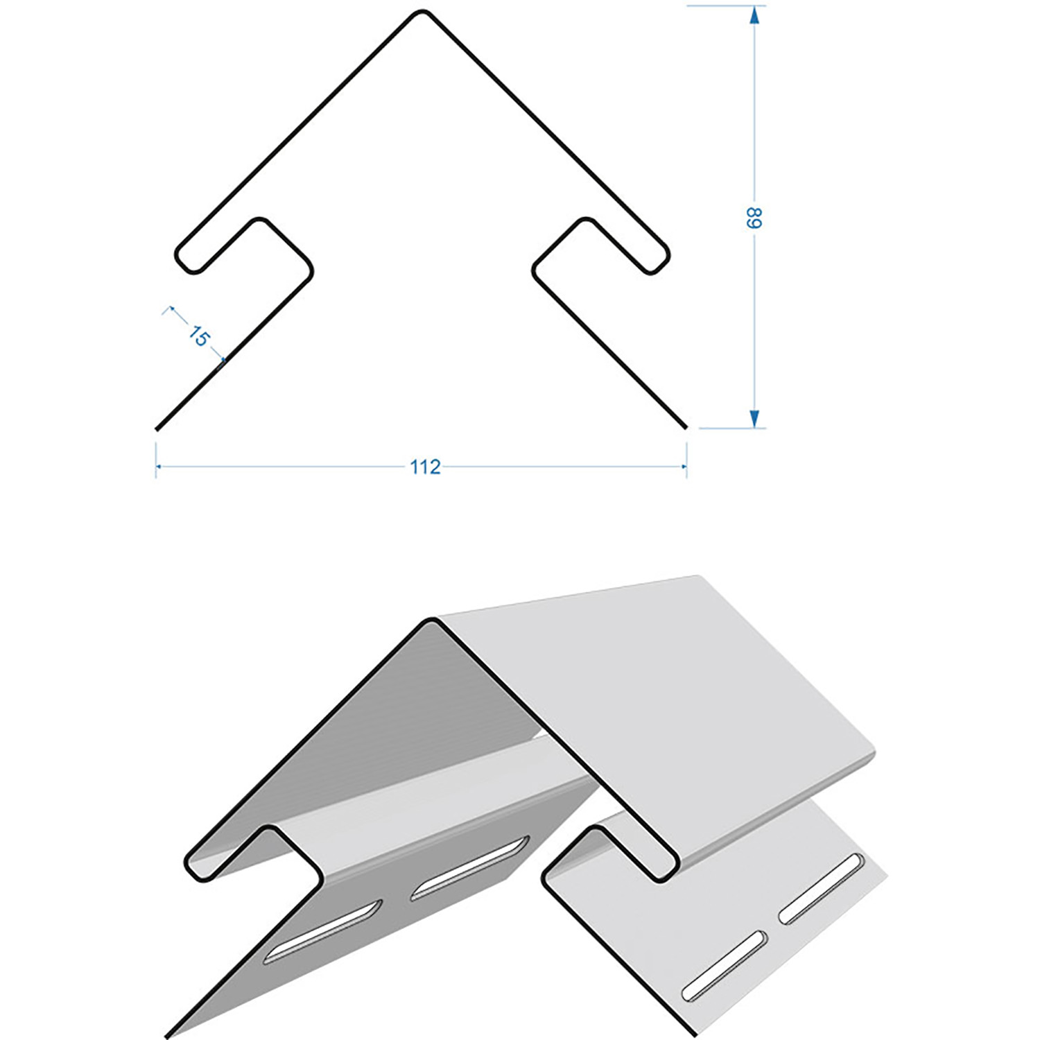 Внешний угол PREMIUM Пломбир (3м) Дёке Внешний угол PREMIUM Пломбир (3м) Дёке
