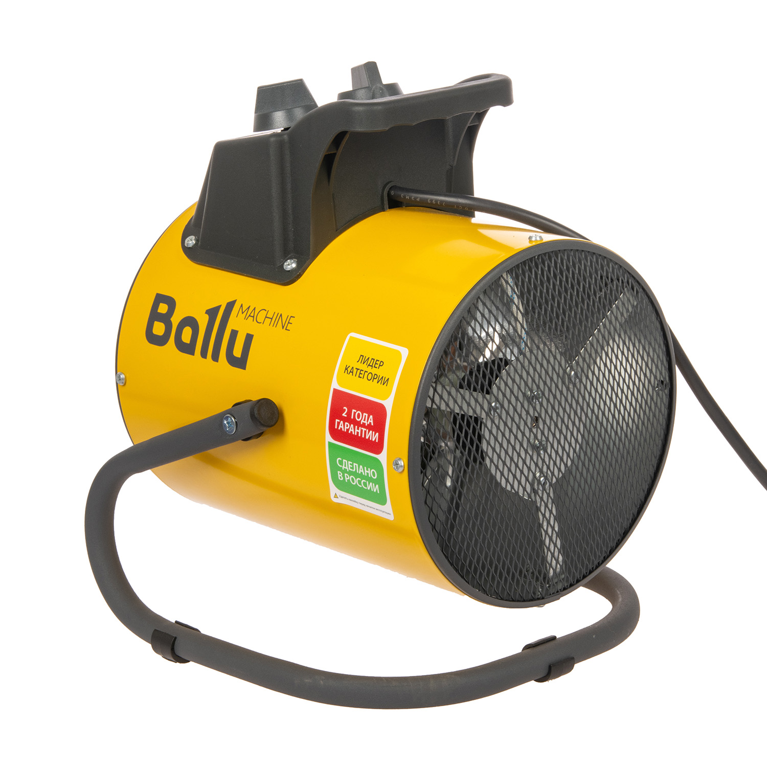 Пушка тепловая электрическая 3кВт 260м3/ч S-30м2 ТЭН круглая 230В BHP-PE2-3 Ballu *1