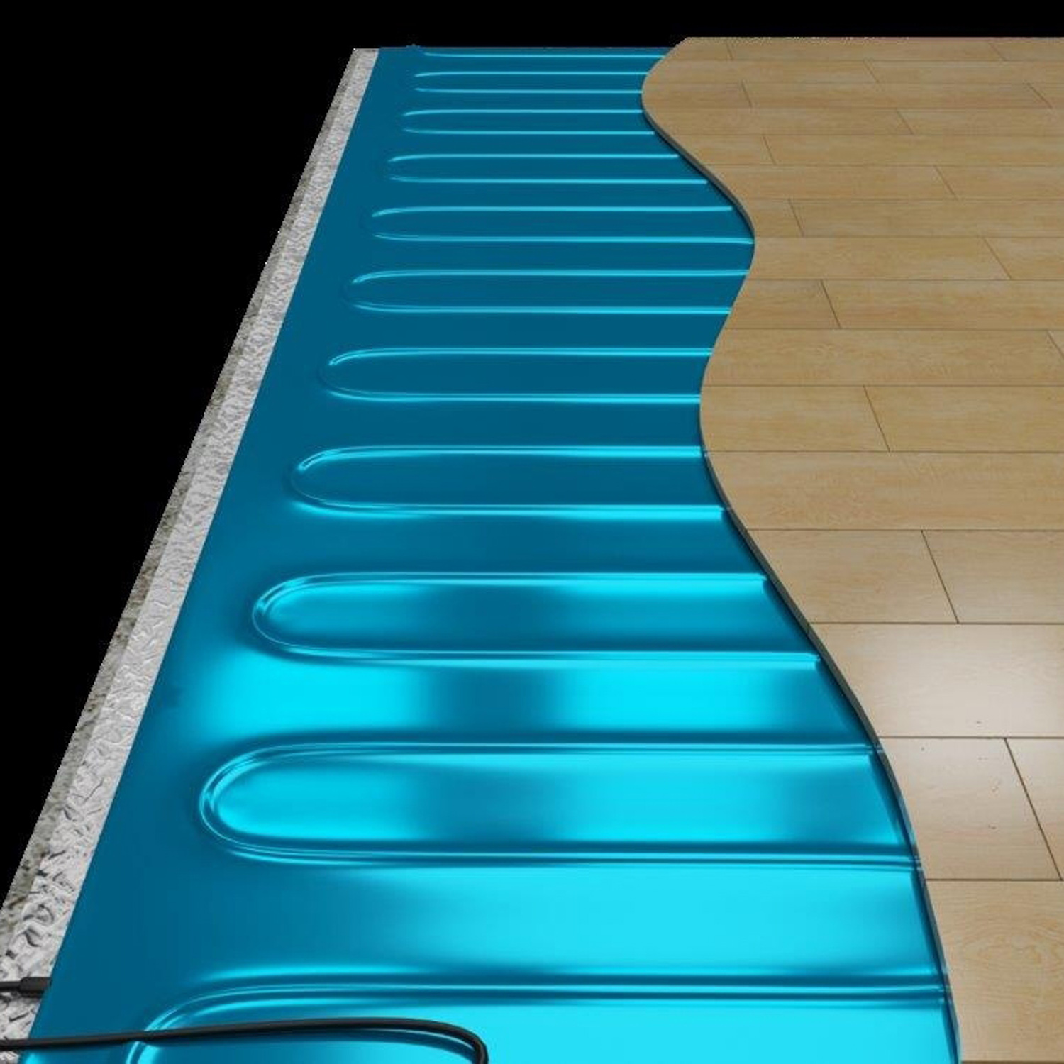 Мат нагревательный 3х0.5 м Теплолюкс Alumia, 225 Вт, 1.5 м²