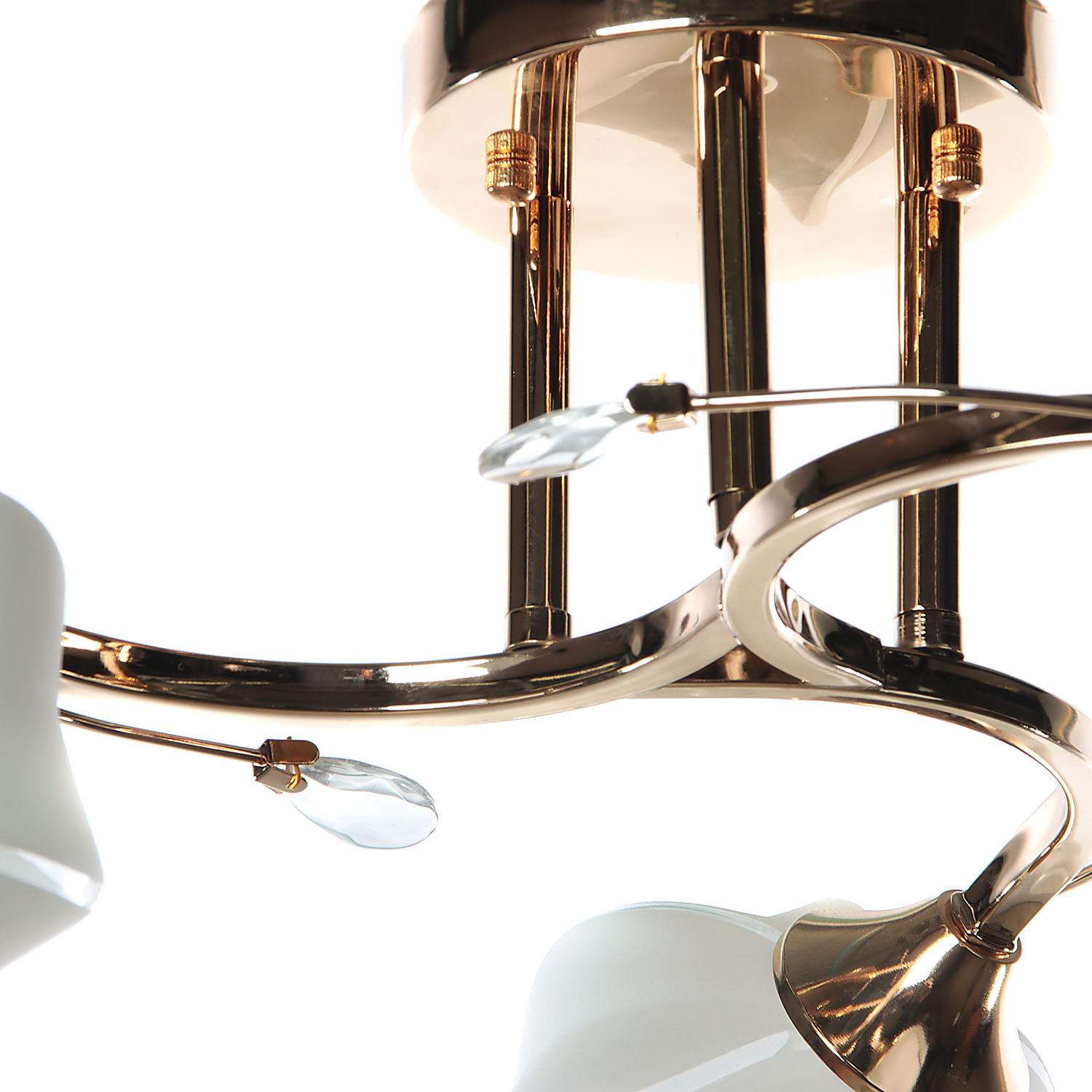 Люстра А2367/3 FG Е27 3*40Вт ( h=280; d=470) S=12м2 VERNER LIGHTING *1