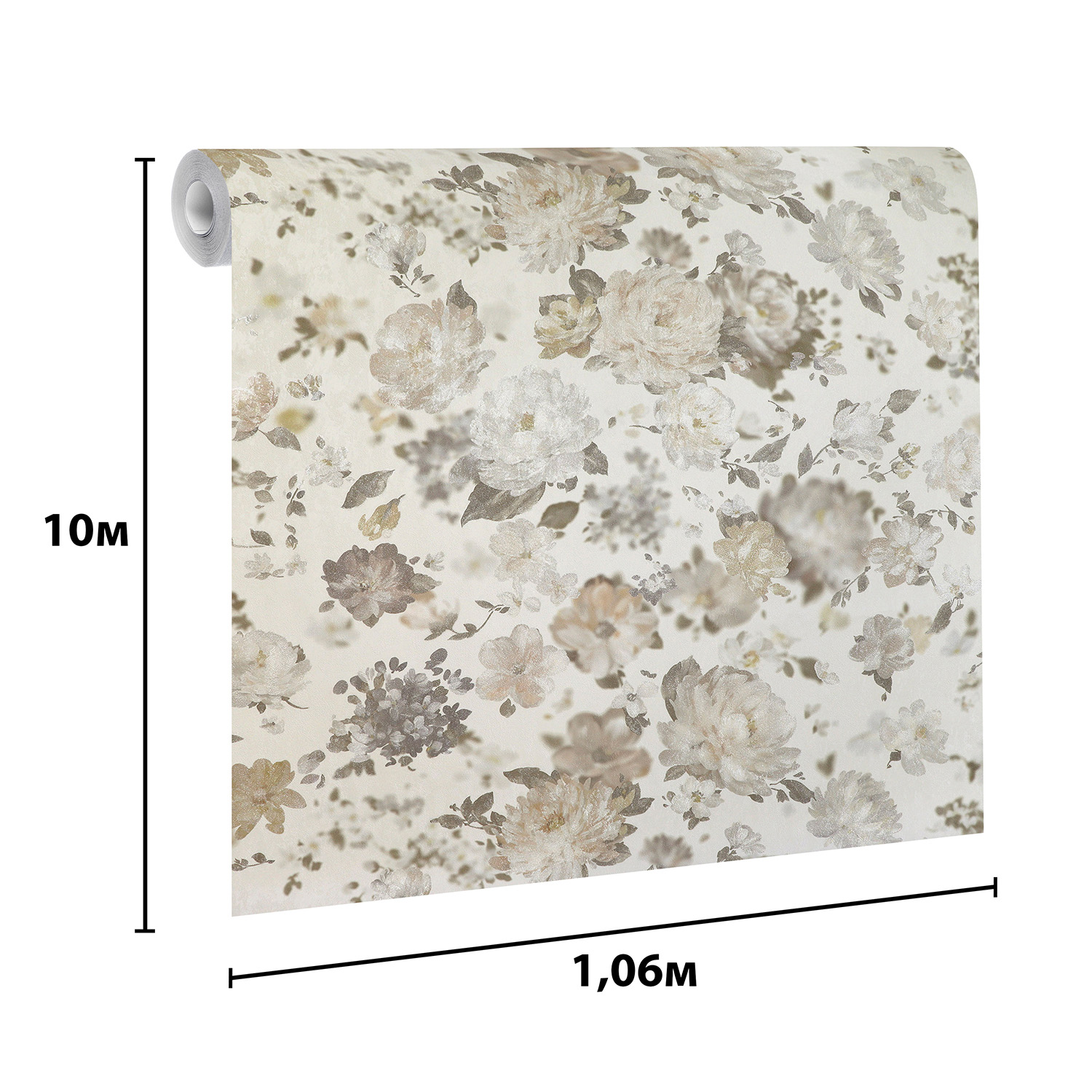 Обои флиз Elysium Гретта (бел./беж.) Е107700 1,06*10м *1/4