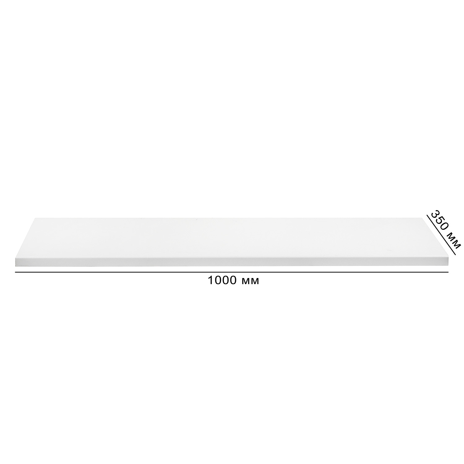 Подоконник ПВХ, 350х1000 мм, белый Подоконник ПВХ, 350х1000 мм, белый