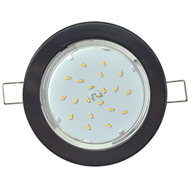 Светильник встраиваемый GX53 DGX5315 Ecola Легкий Черный FB53EFECD *10/100