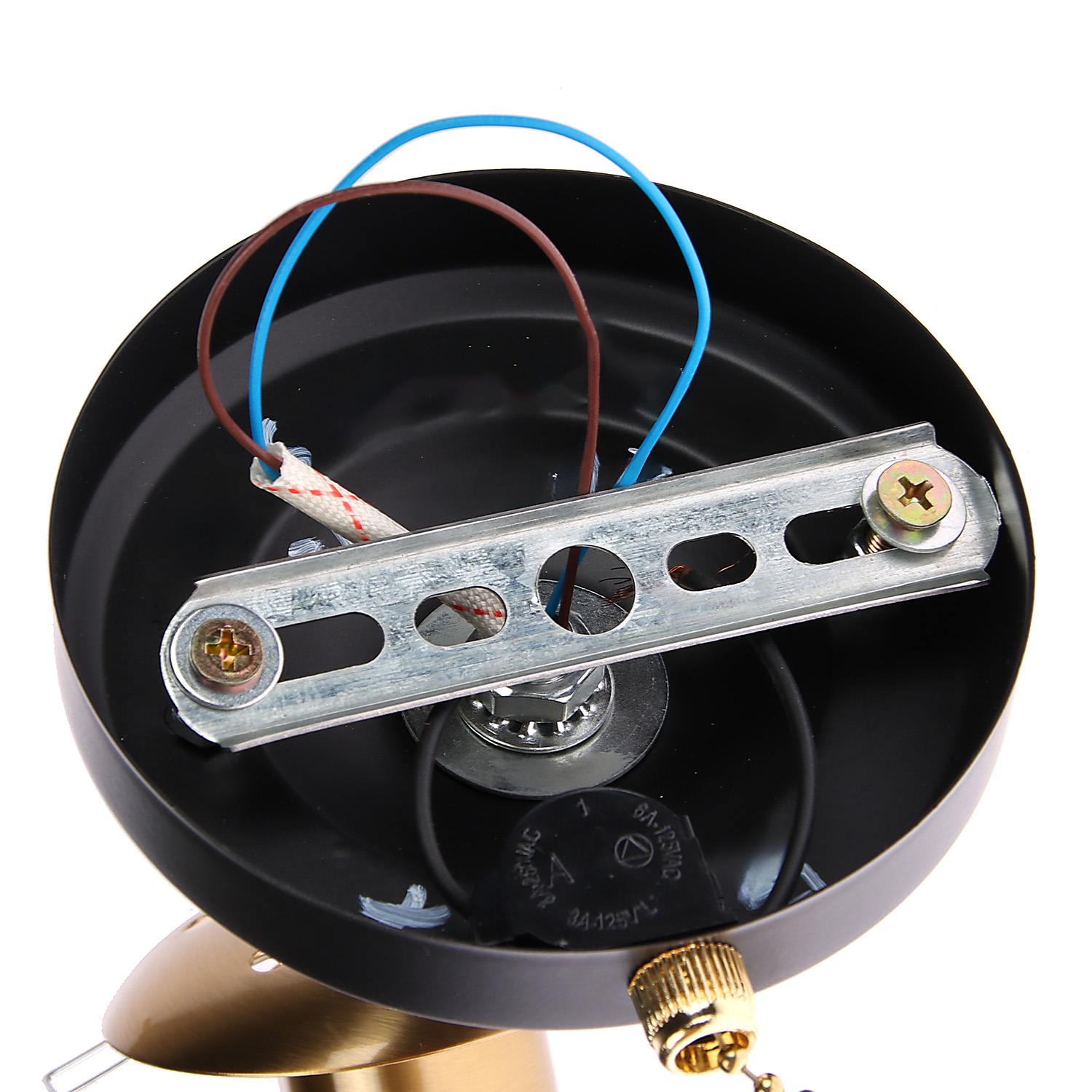 Бра N36356/1W BK+COP 1*40W E27 220V (l-245;w-130; h-135) VERNER LIGHTING *1