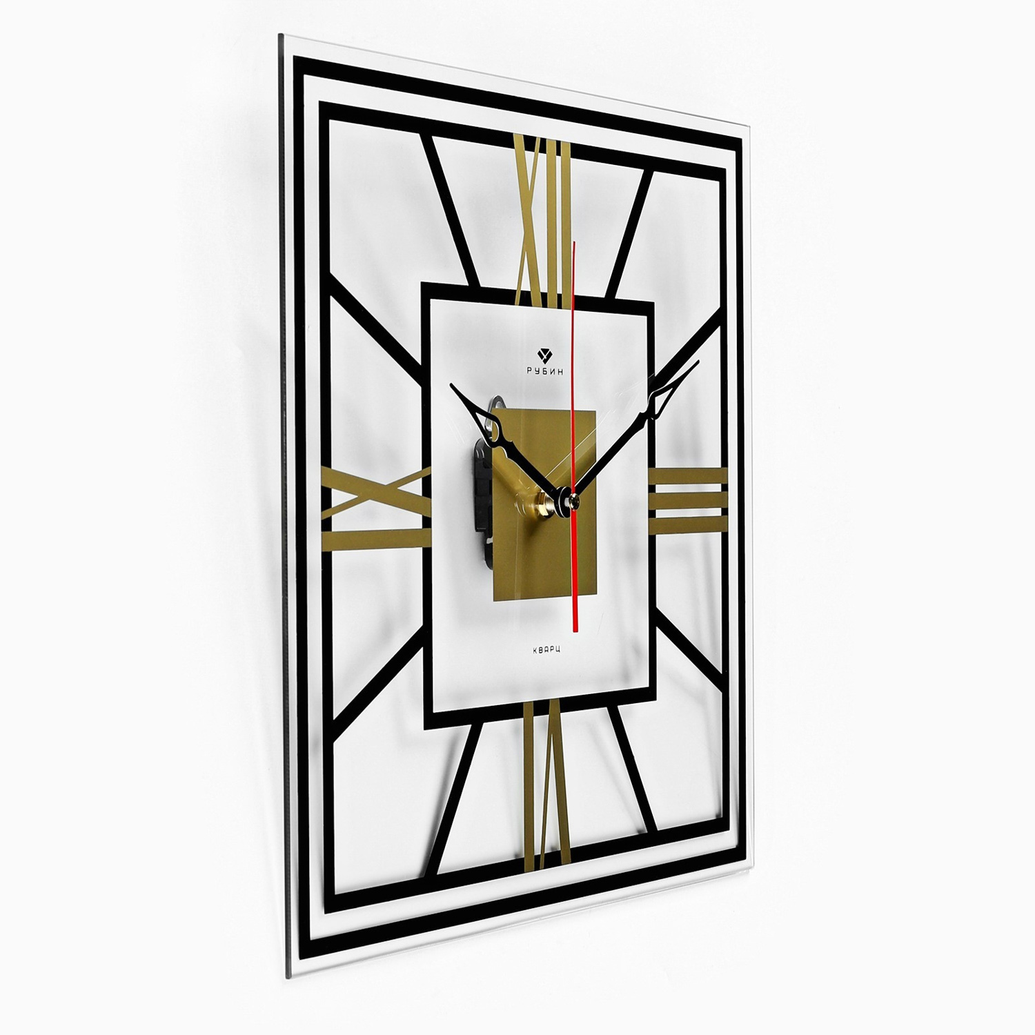 Часы настенные, серия: Интерьер, "Рим", плавный ход, 35 х 35 см 9767411