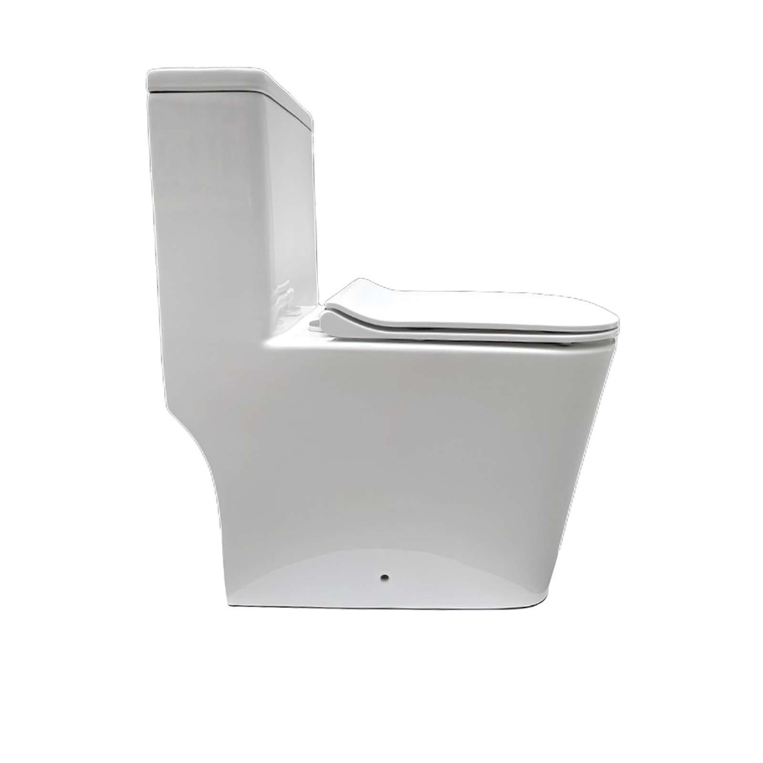 Унитаз-компакт Triton Pro Mono MO-8706, горизонтальный выпуск, 2 режима, сиденье с микролифтом