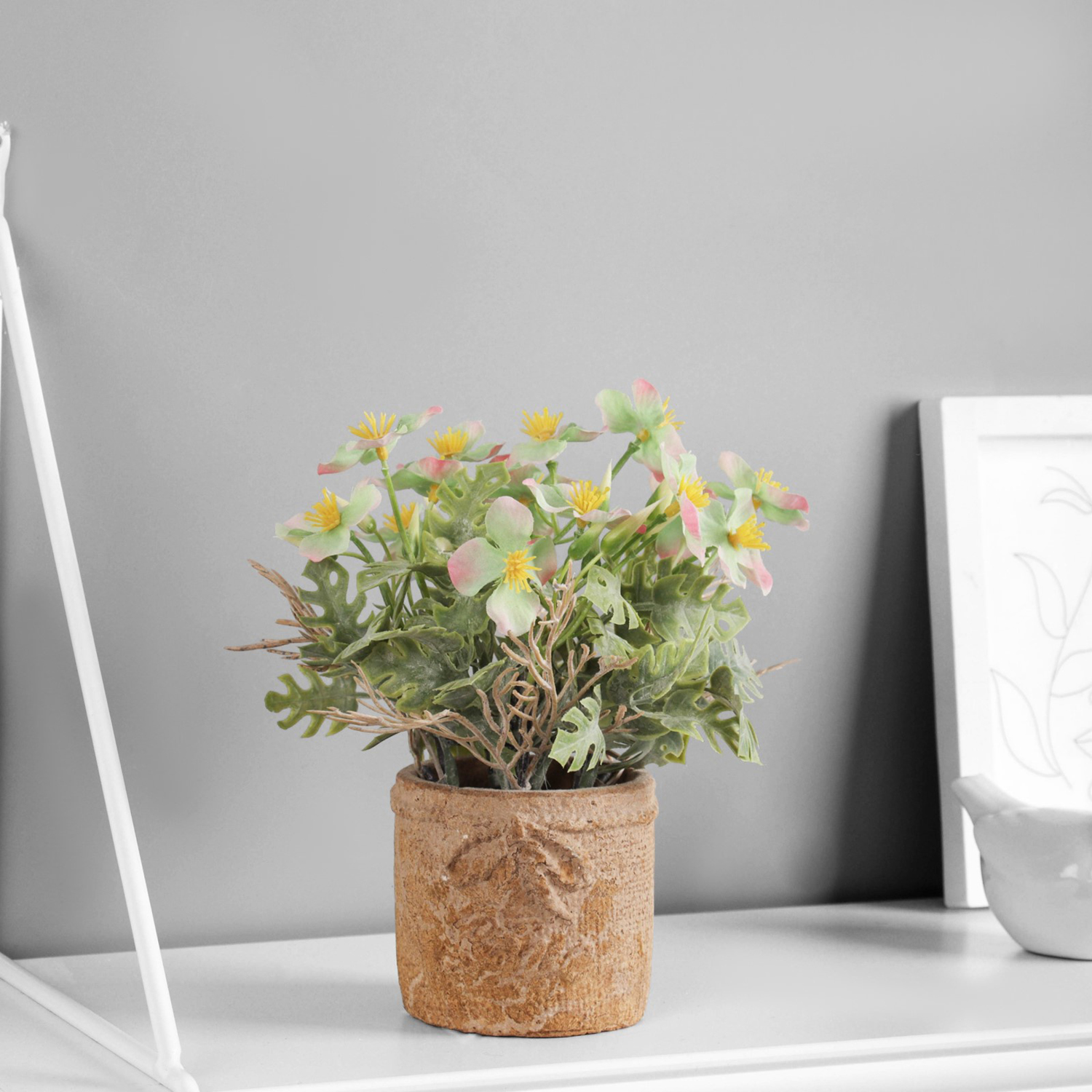 Бонсай "Лапчатка экстра" 8х18 см, микс   10325077