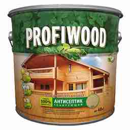 Антисептик для дерева алкидный лаковый бесцветный 0,7 кг PROFIWOOD *1/14/588