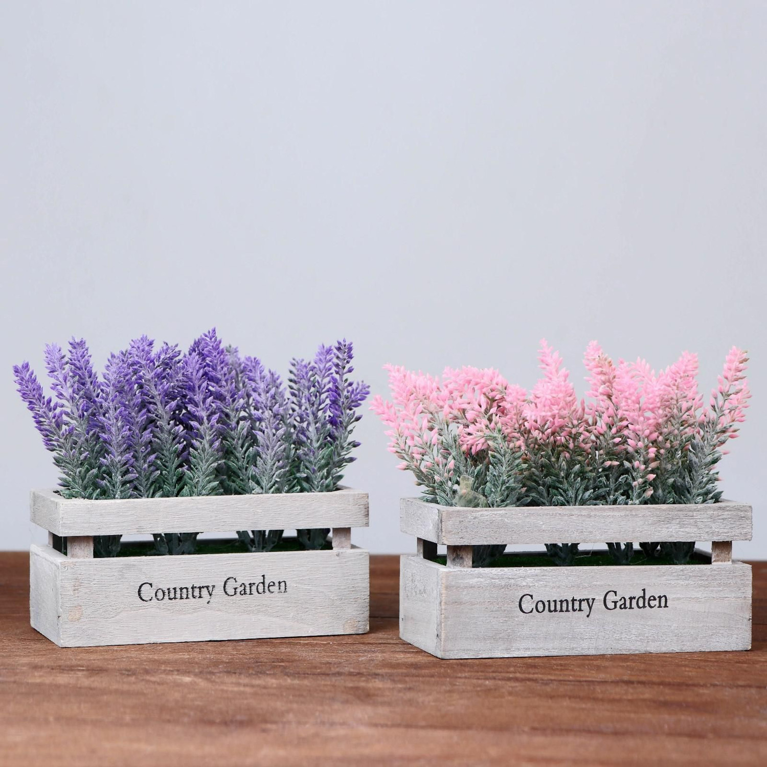 Бонсай "Лаванда в ящичке" 8х16,5х15 см микс   4736462 Бонсай "Лаванда в ящичке" 8х16,5х15 см микс   4736462