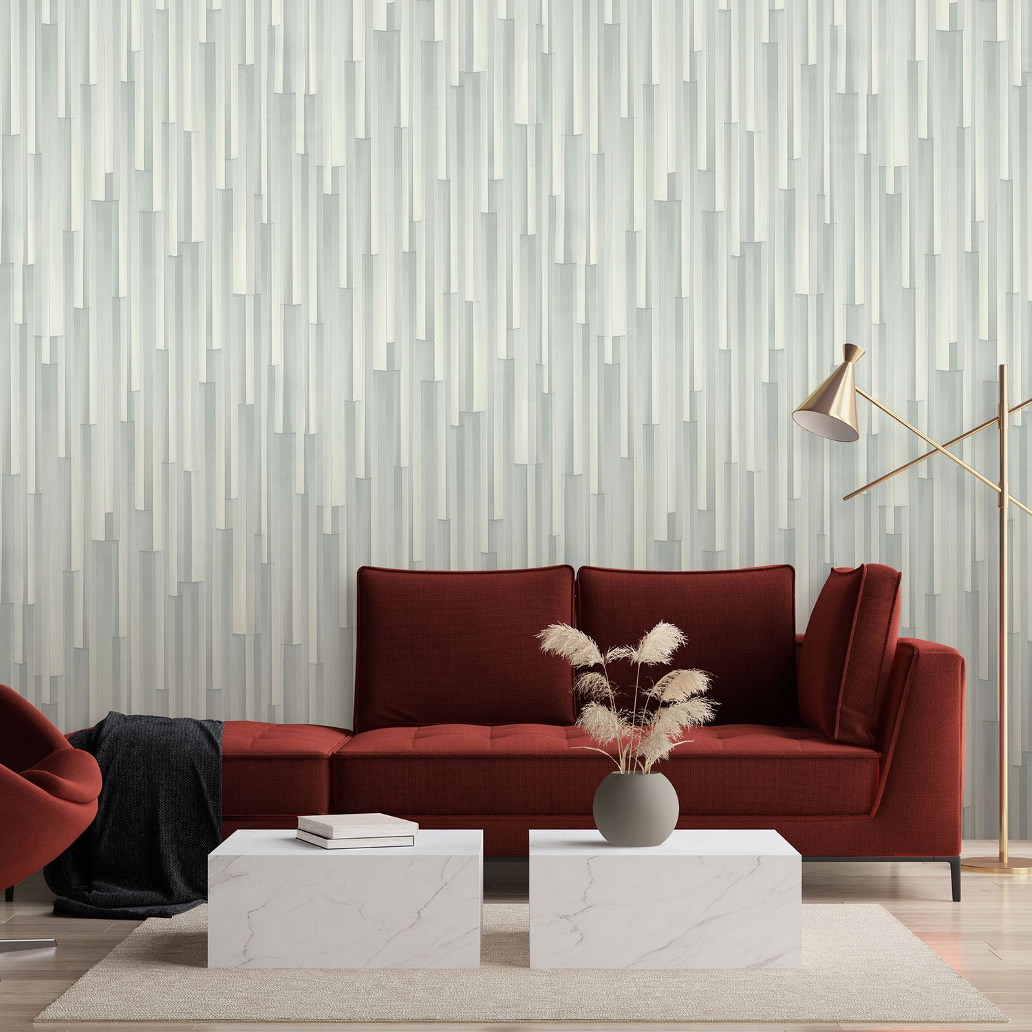 Обои  флиз ED Monte Solaro Plank  (сер.) 9281-11 *6