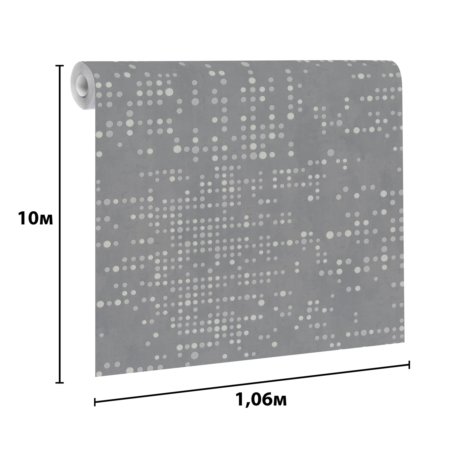 Обои  флиз ED Euro Decor Dotera (сер.) 7331-23 *6