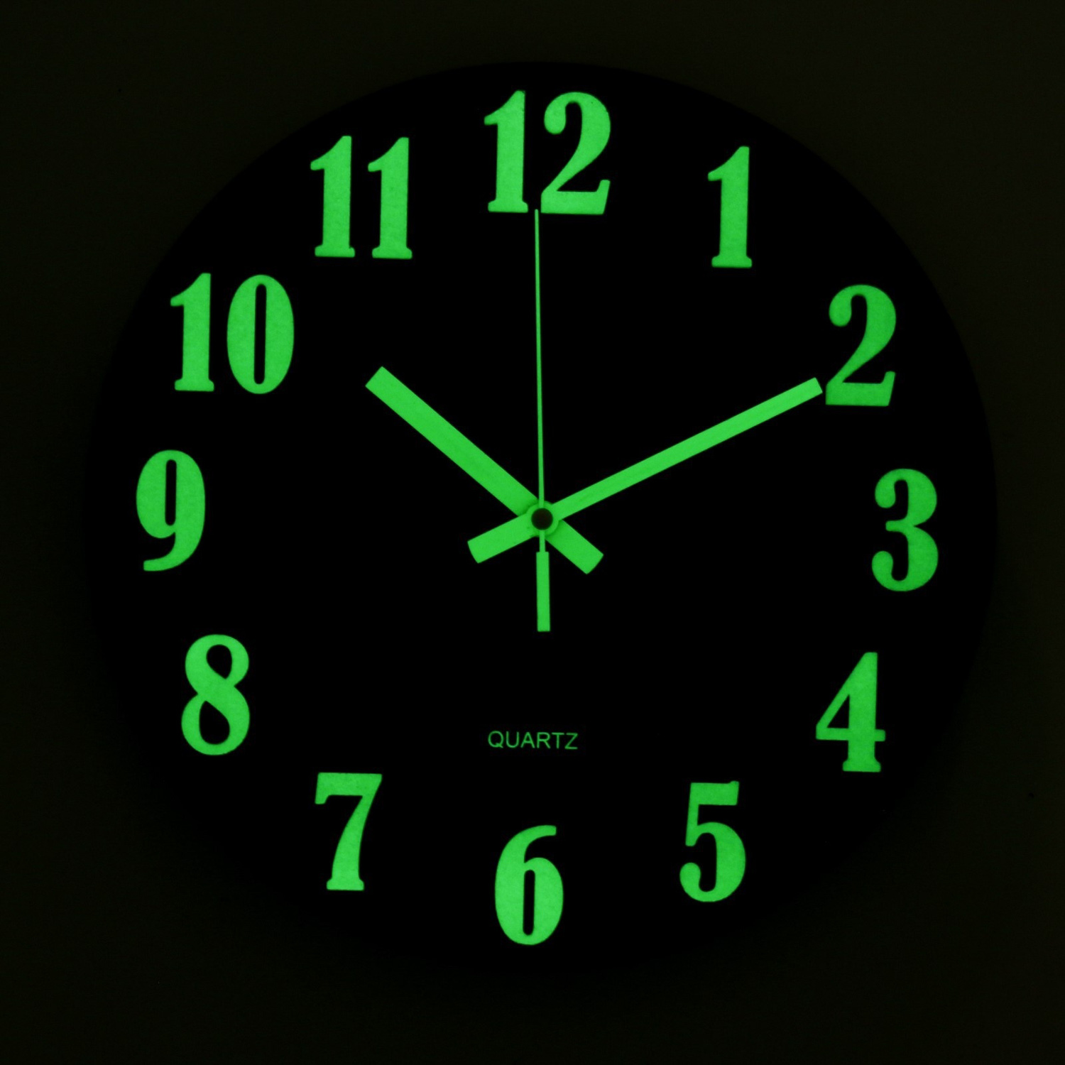 Часы настенные, плавный ход, d-30 см, светящиеся  7514257