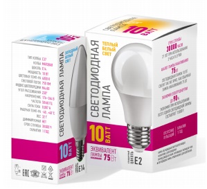 Лампа светодиодная 10W Е27 груша 6,5К холодный A55 ОНЛАЙТ PROMO 90117 *10/100 Лампа светодиодная 10W Е27 груша 6,5К холодный A55 ОНЛАЙТ PROMO 90117 *10/100