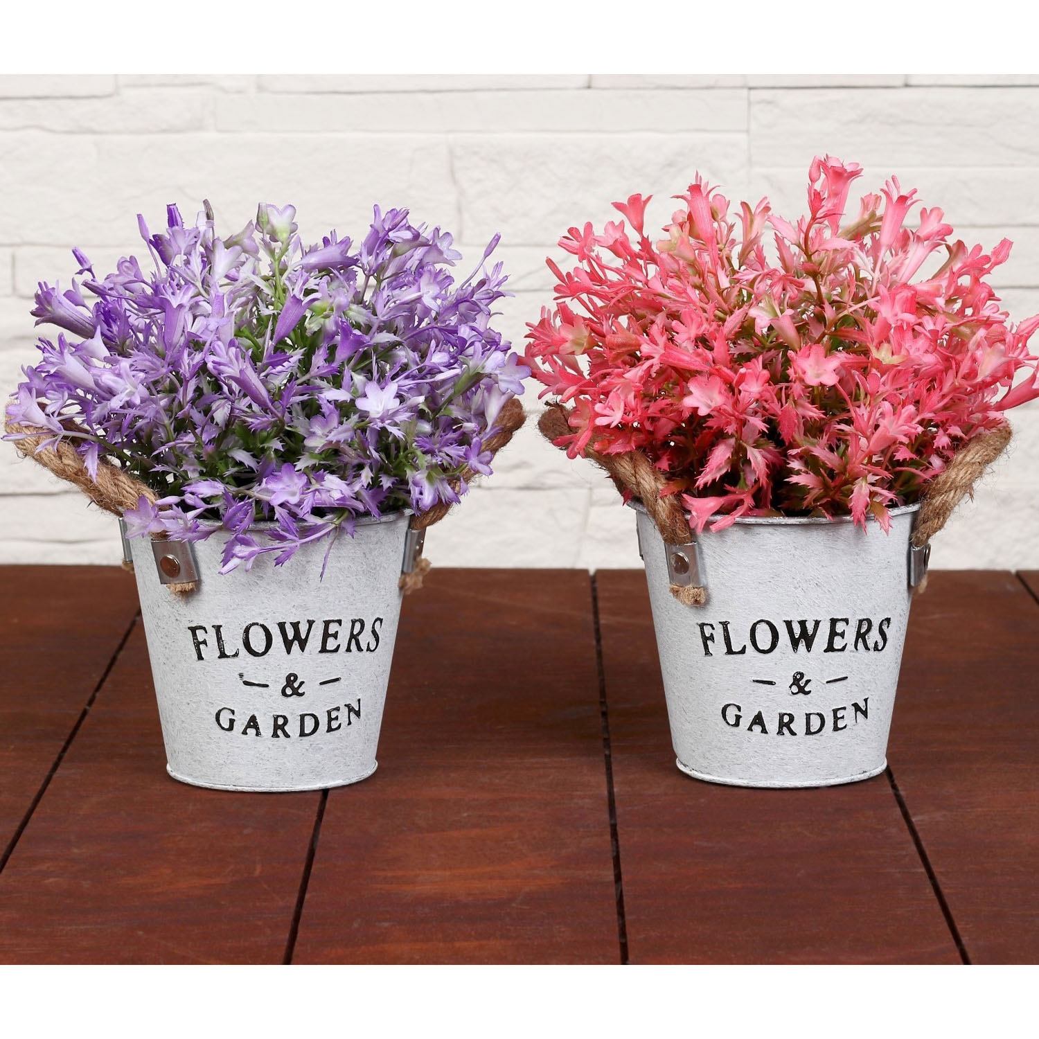 Бонсай в горшке "Садовый рай" колокольчики 11*20 см микс   4142818 Бонсай в горшке "Садовый рай" колокольчики 11*20 см микс   4142818