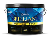 Краска акриловая для стен и потолков 9 л PARADE DELUXE Brilliant моющаяся глубокоматовая БазаА *1/44