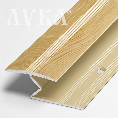 Порог-стык разноуровневый 900 мм Лука ПР 01, сосна