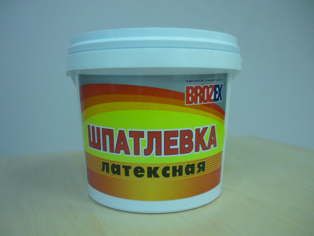 Шпатлевка латексная 15 кг BROZEX