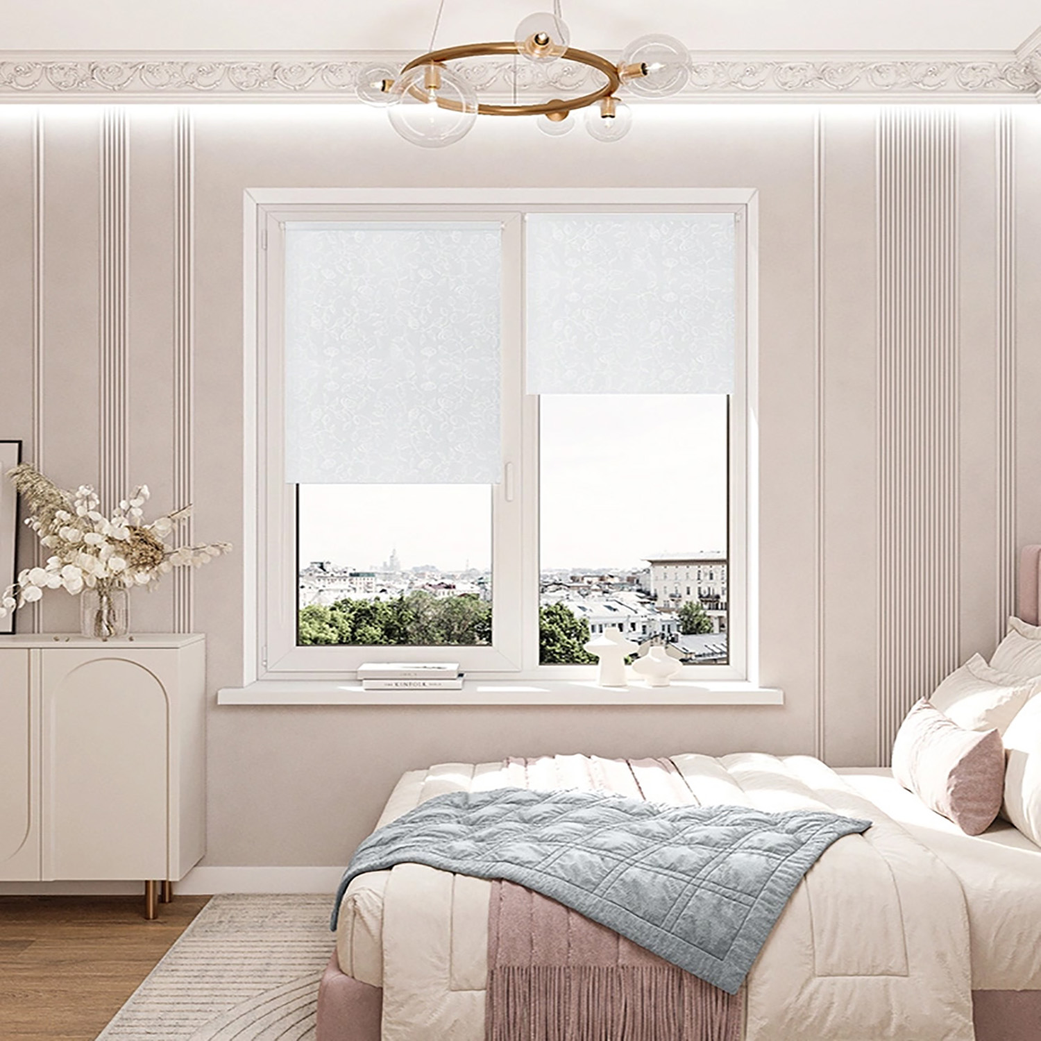 Штора рулонная Леона белый 47*175 Легранд *1/6