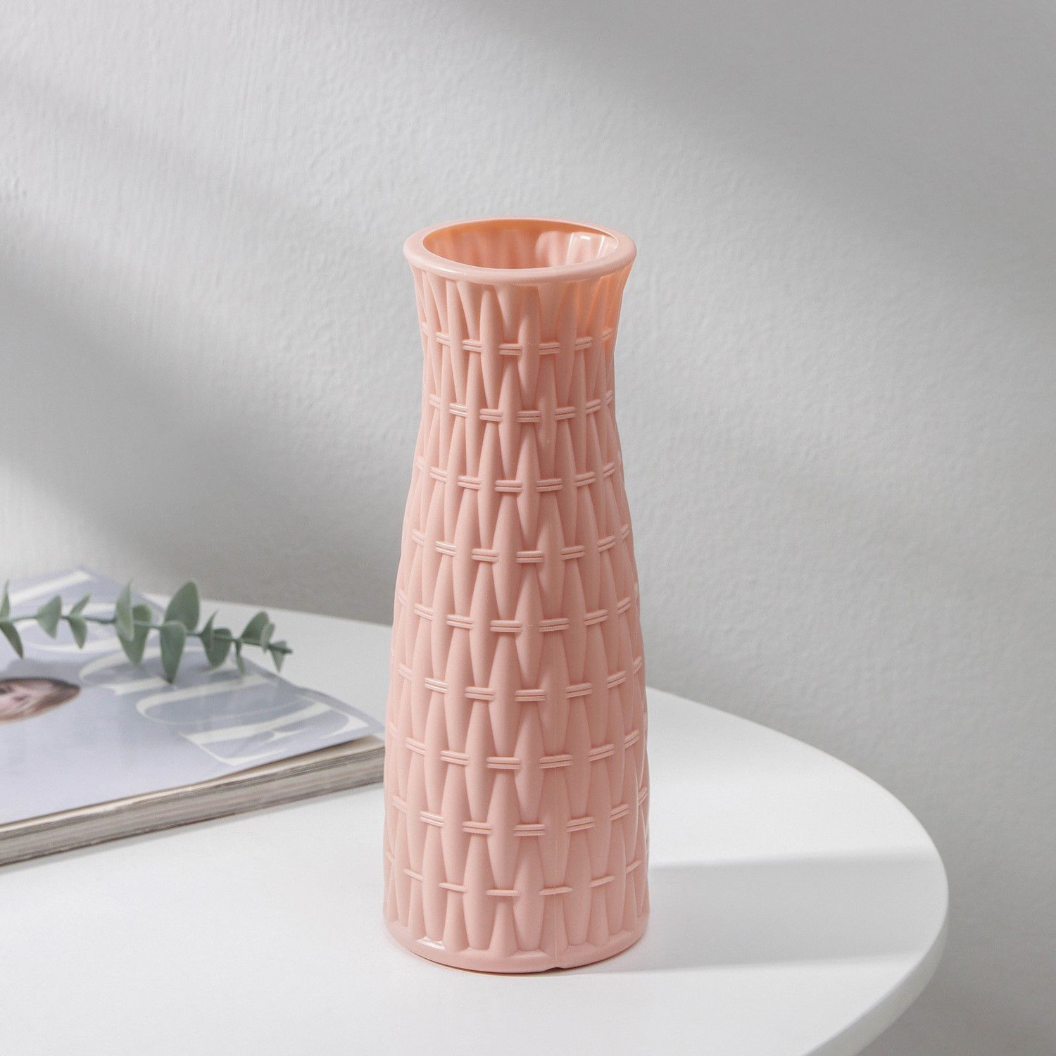 Ваза "Ротанг" 8х21 см, цвета МИКС   4622711