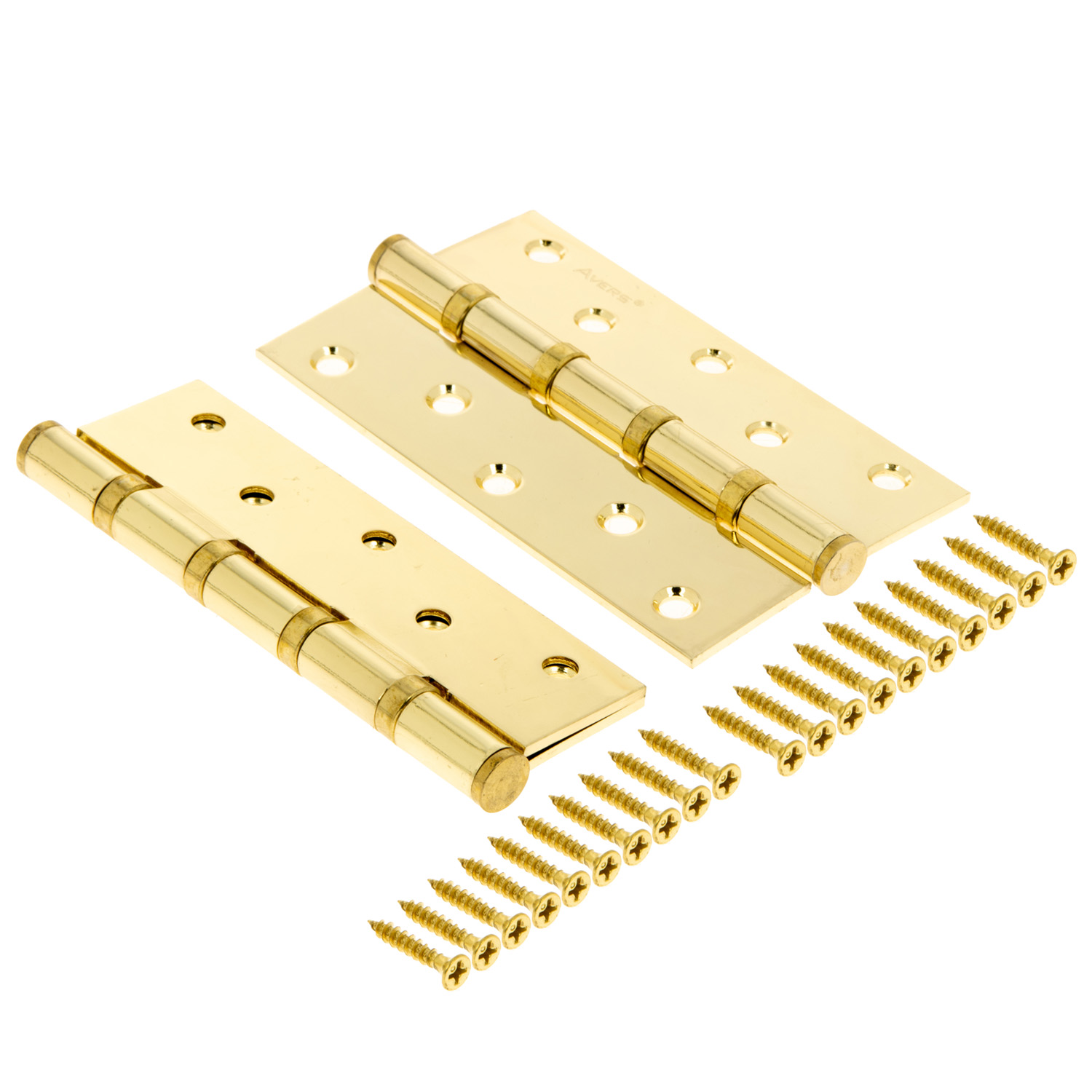 Петля универсальная 125*75*2,5мм ЗОЛОТО G (комплект 2шт.) AVERS *1/6/48