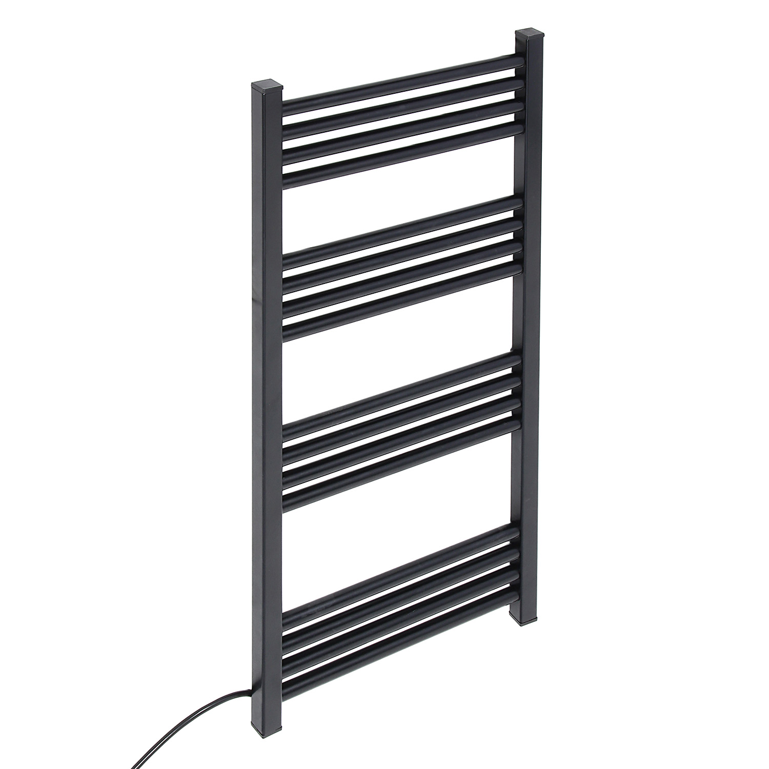 Полотенцесушитель электрический лесенка Статус 350х800 25"сталь 16 полок черный TERMAX TEL93580-3 *1