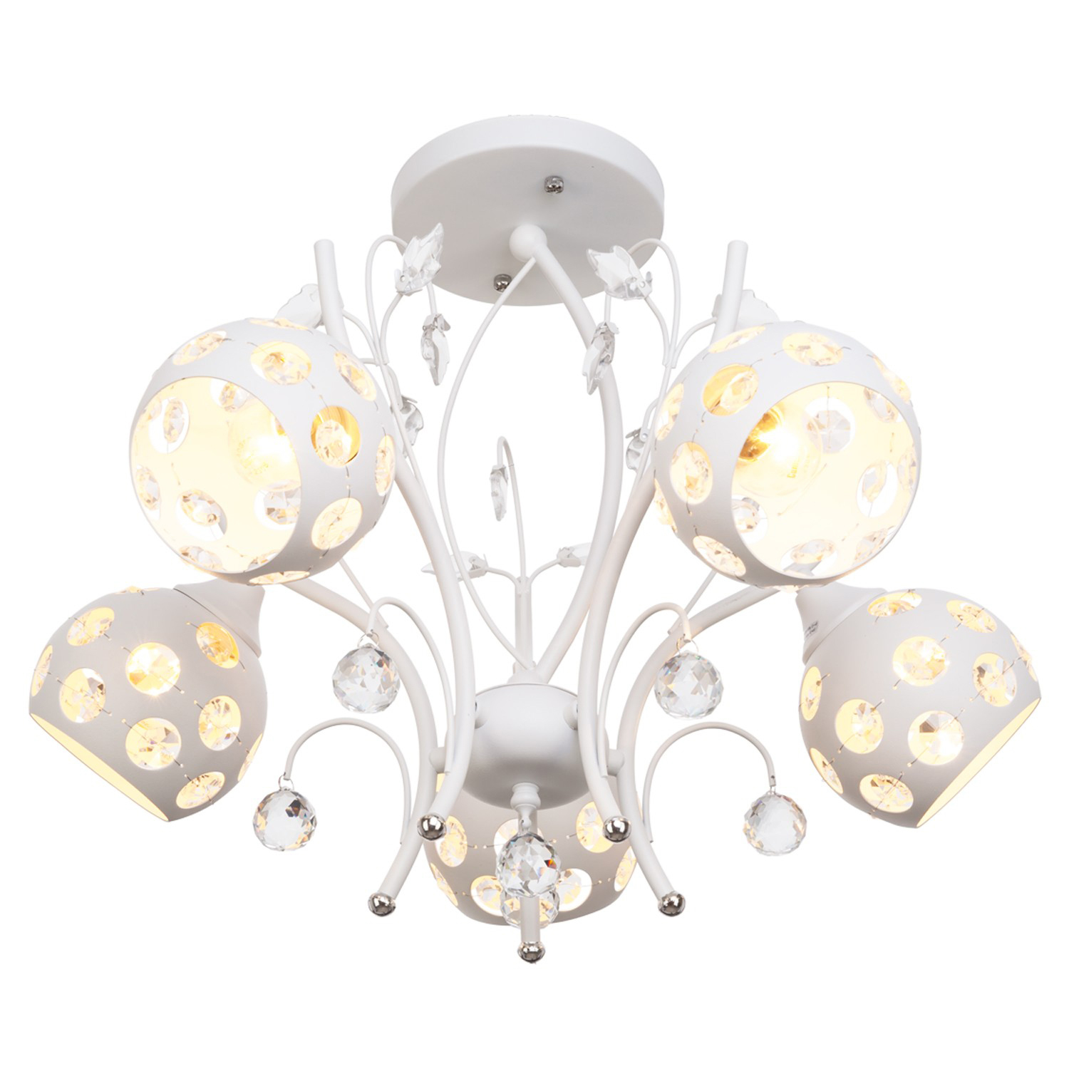 Люстра 25901/5WT Е27 5*60W S=11м2 *1