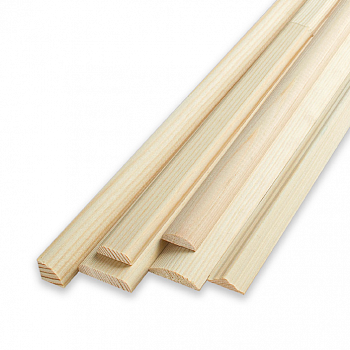 Раскладка 2.1-2.2 м, 30 мм, сращенная, бессучковая, радиусная