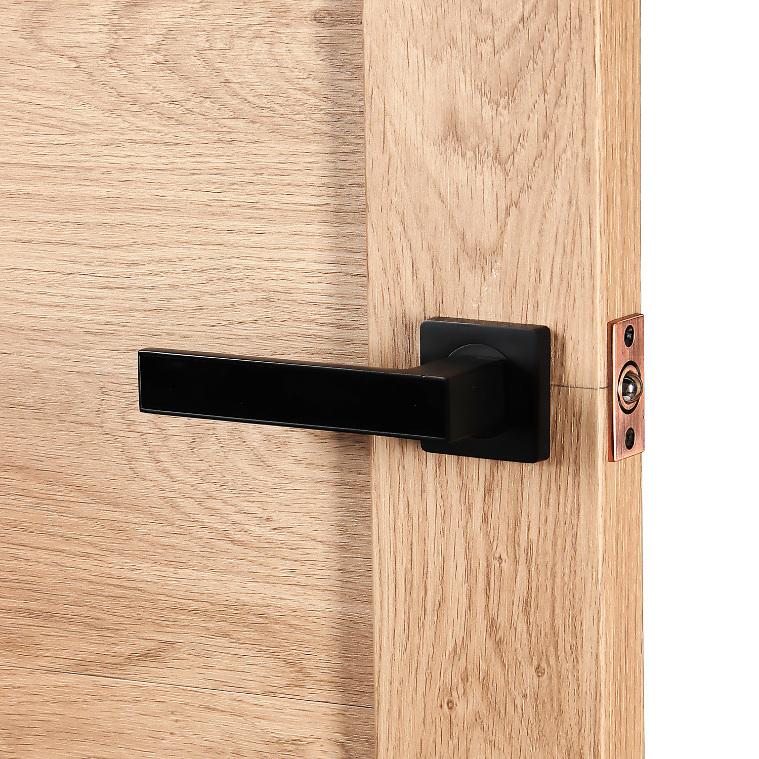 Дверь межкомнатная глухая ЦАРГИ ПВХ COMFORT-1 Дуб Светлый 3D 600мм BROZEX-WOOD  *1