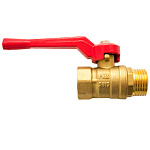 Кран шаровый 1/2" (Ø15) М/П ручка STI 11Б27п1 (463) *1/160 Кран шаровый 1/2" (Ø15) М/П ручка STI 11Б27п1 (463) *1/160