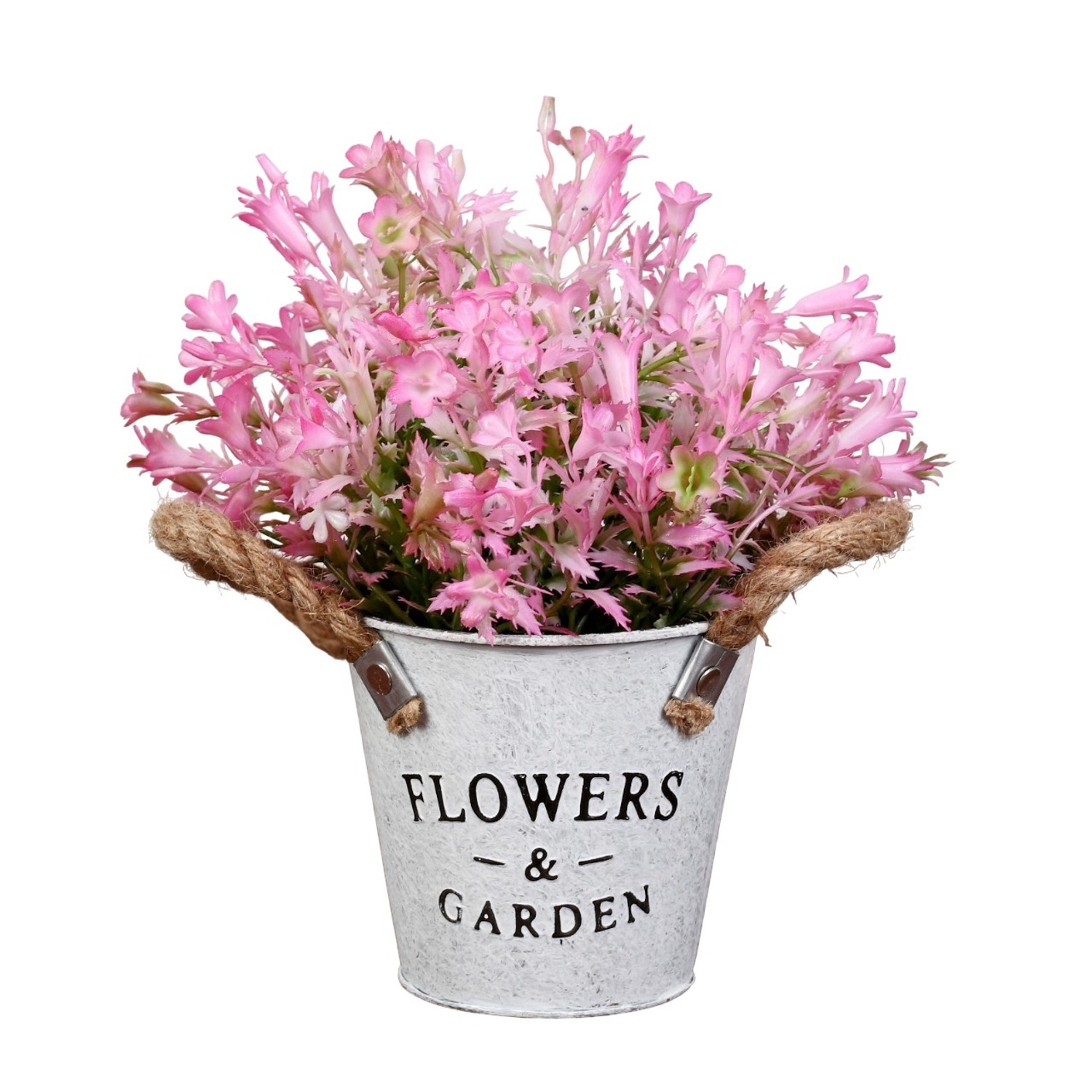 Бонсай в горшке "Садовый рай" колокольчики 11*20 см микс   4142818 Бонсай в горшке "Садовый рай" колокольчики 11*20 см микс   4142818