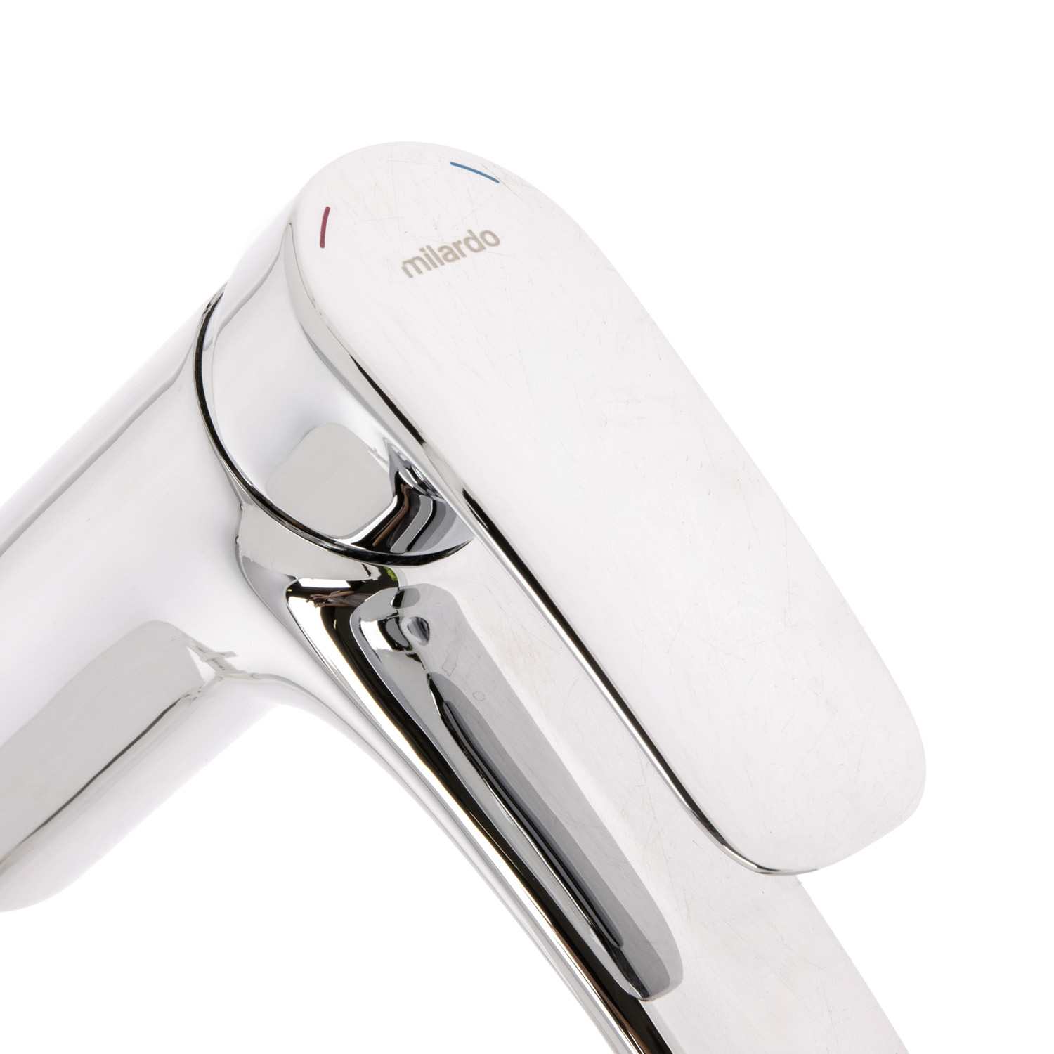 Смеситель для умывальника Milardo Rora RORSB00M01, короткий излив, рычажный