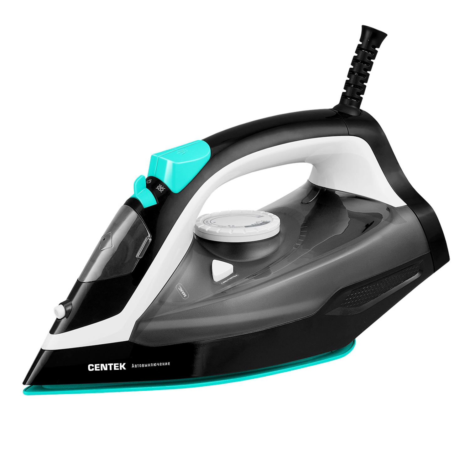 Утюг с отпар. 2800Вт Centek СТ-2314 керам, паровой удар, самоочистка, капля-стоп, АВТОотключение*1/6 Утюг с отпар. 2800Вт Centek СТ-2314 керам, паровой удар, самоочистка, капля-стоп, АВТОотключение*1/6