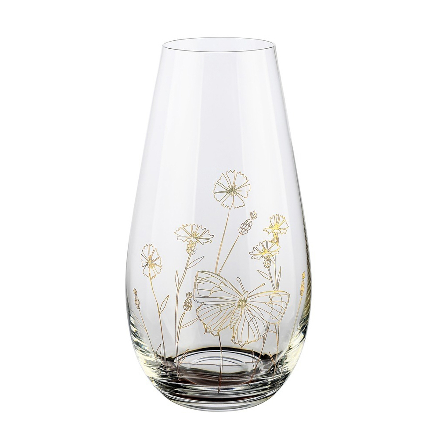 яяяВаза д/цветов стеклянная "BOHEMIA" выс.245мм 82237/245/Q9457 (Чехия) *1/6 яяяВаза д/цветов стеклянная "BOHEMIA" выс.245мм 82237/245/Q9457 (Чехия) *1/6