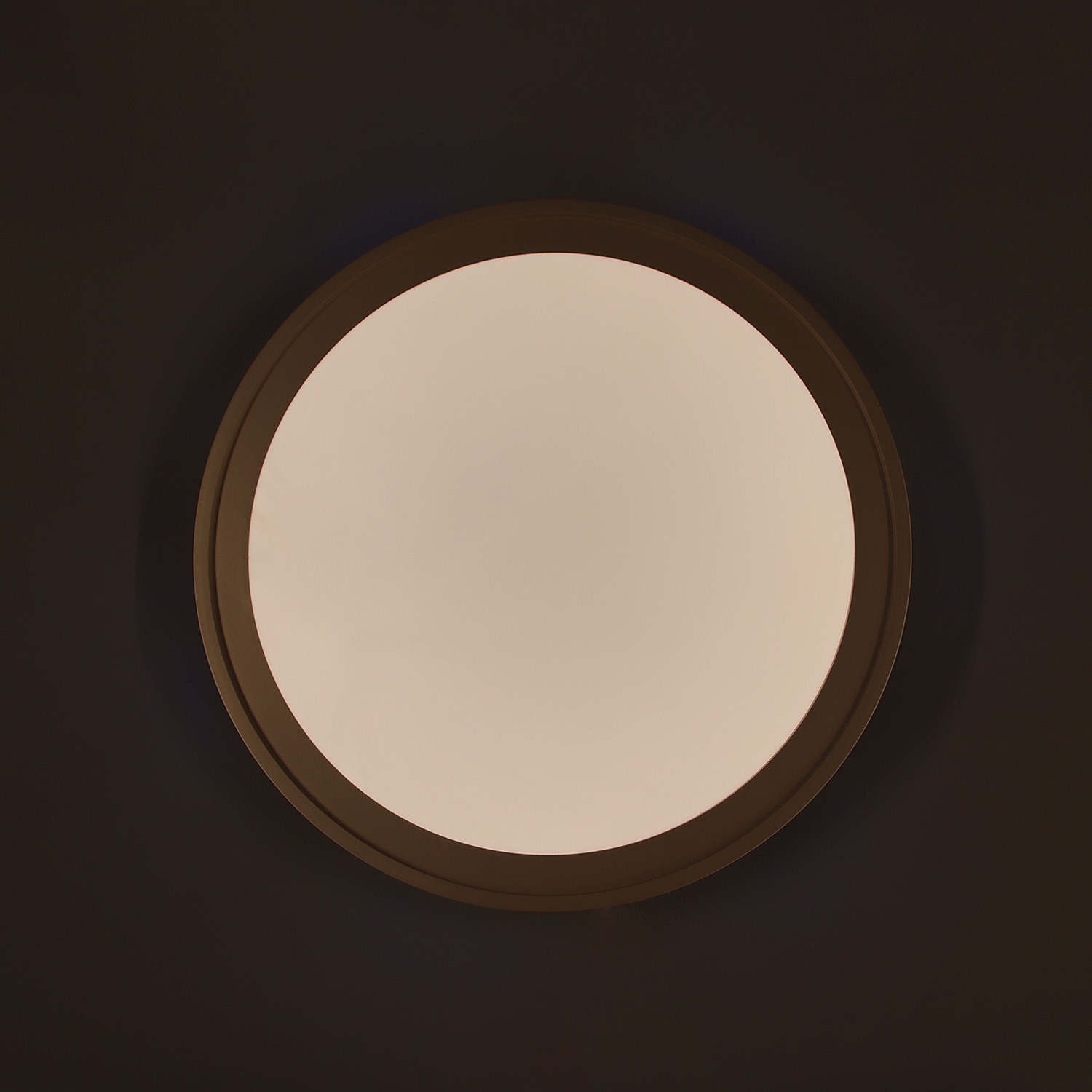 Светильник светодиодный акриловый 460мм 60W 9142 RGB 30W*2 white 3 реж., RGB с пультом S=25м2 VERNER