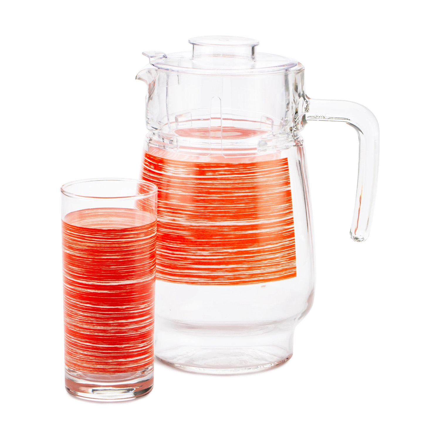 P7452 Набор питьевой 7пр БРАШМАНИЯ РЕД (1/3)