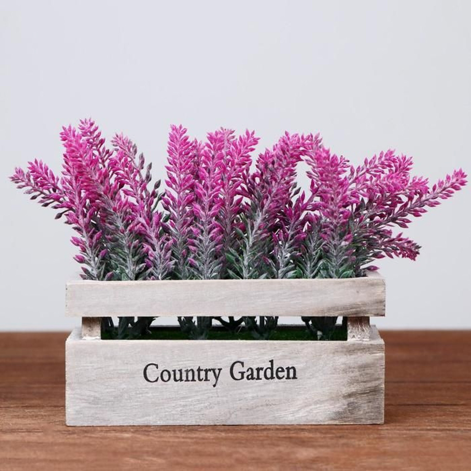 Бонсай "Лаванда в ящичке" 8х16,5х15 см микс   4736462 Бонсай "Лаванда в ящичке" 8х16,5х15 см микс   4736462