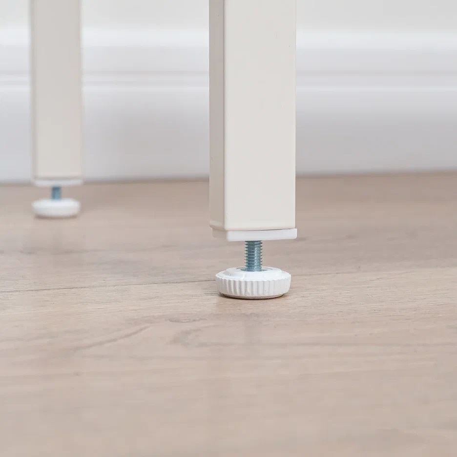 Вешалка напольная 67х30х187 см ЗМИ Торонто 23Л, дерево/белый