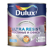 Краска латексная Гостиные и Офисы 9 л Dulux Ultra Resist  моющаяся База BW *1