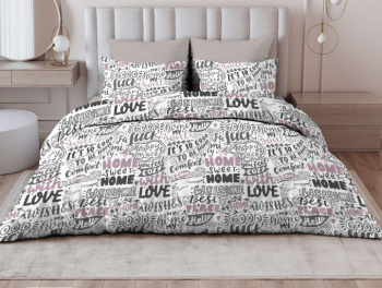 Постельное белье дуэт-М бязь Василиса 10564/1 Между строк, наволочки 70*70 - 2шт *1/5