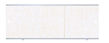 Экран под ванну "Универсал-Премиум" (АЛЮМ. РАМА) КРЕМОВЫЙ 1,68м *2