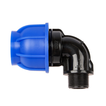 Угольник ПНД компрессия Ø 32х3/4" наруж. резьба *1/60