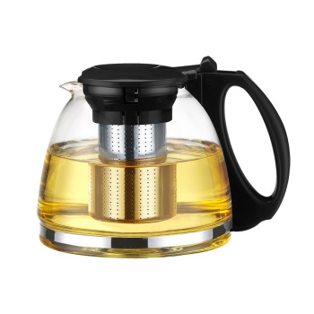 яяяЧайник заварочный жаропрочное стекло1100мл (1121) *1/24