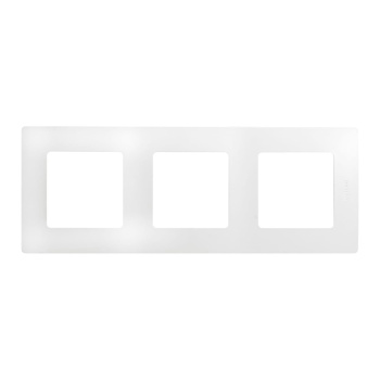 Рамка "Etika" 3-м. бел. Leg 672503 *1