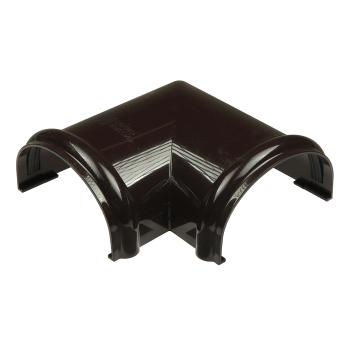 Угол желоба 90° ТехноНиколь, 120 мм, темно-коричневый Угол желоба 90° ТехноНиколь, 120 мм, темно-коричневый