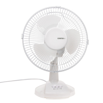 Вентилятор настольный Centek СТ-5006 White 25Вт, d=23см, 2 скорости *1 Вентилятор настольный Centek СТ-5006 White 25Вт, d=23см, 2 скорости *1