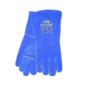 Краги сварщика спилковые синие (4508) LADONI *1/12/72