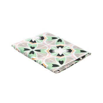 Штора для ванной V-line Восточный орнамент, 180х180 см, полиэстер, с кольцами