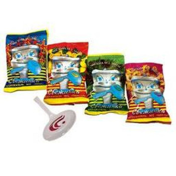 Освежитель д/унитаза WC СВЕЖИНКА Лимон с контейнером *24