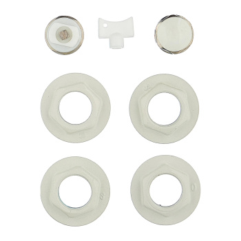 Набор для монтажа радиаторов Royal Thermo, 1/2", без кронштейнов, белый Набор для монтажа радиаторов Royal Thermo, 1/2", без кронштейнов, белый