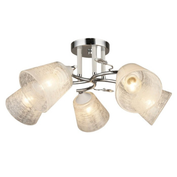 Люстра 12215/5CR+WT Е27 S=4м2 *1 Люстра 12215/5CR+WT Е27 S=4м2 *1